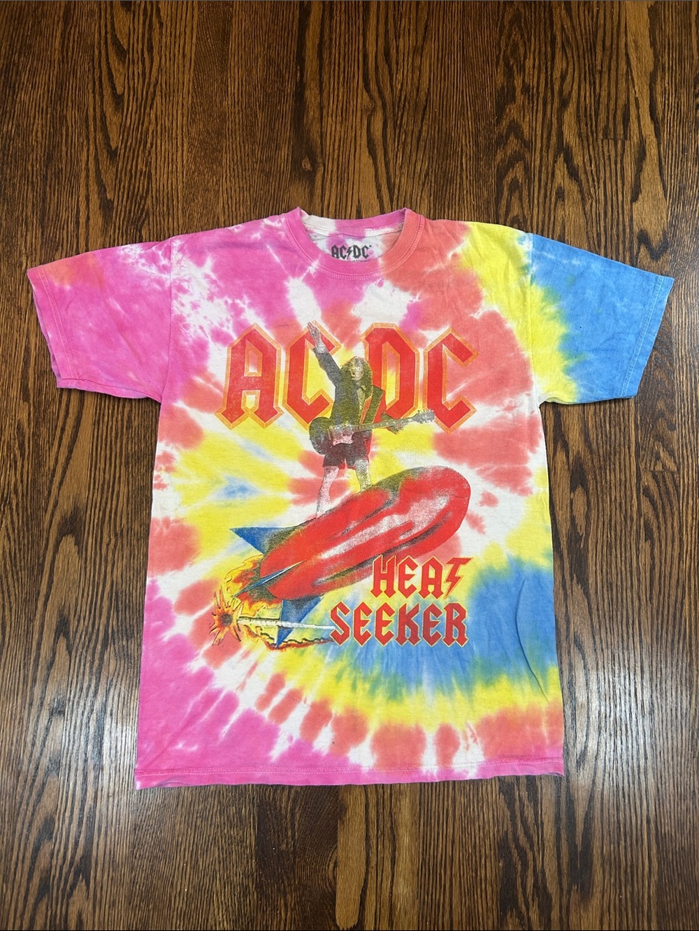 AC/DC Tie Dye T-Shirt